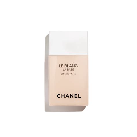 chanel le blanc la base ingredients|Chanel Le Blanc La Base (Ingredients Explained) .